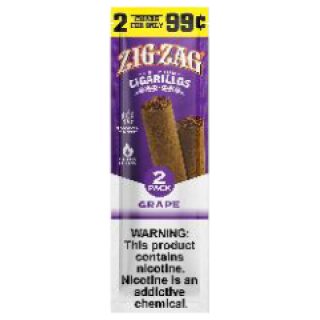 ZIG ZAG PREMIUM 2/99¢ GRAPE 15CT