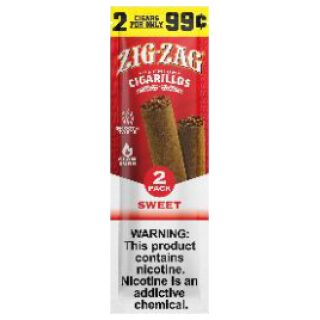 ZIG ZAG PREMIUM 2/99¢ SWEET 15CT