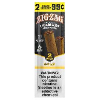 ZIG ZAG PREMIUM 2/99¢ GOLD 15CT