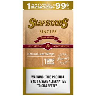 SLAPWOODS WRAP .99 20/1CT SWEET