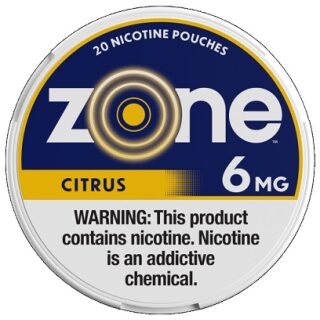 ZONE NICOTINE POUCH CITRUS 6MG 5/20CT