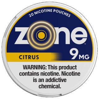 ZONE NICOTINE POUCH CITRUS 9MG 5/20CT