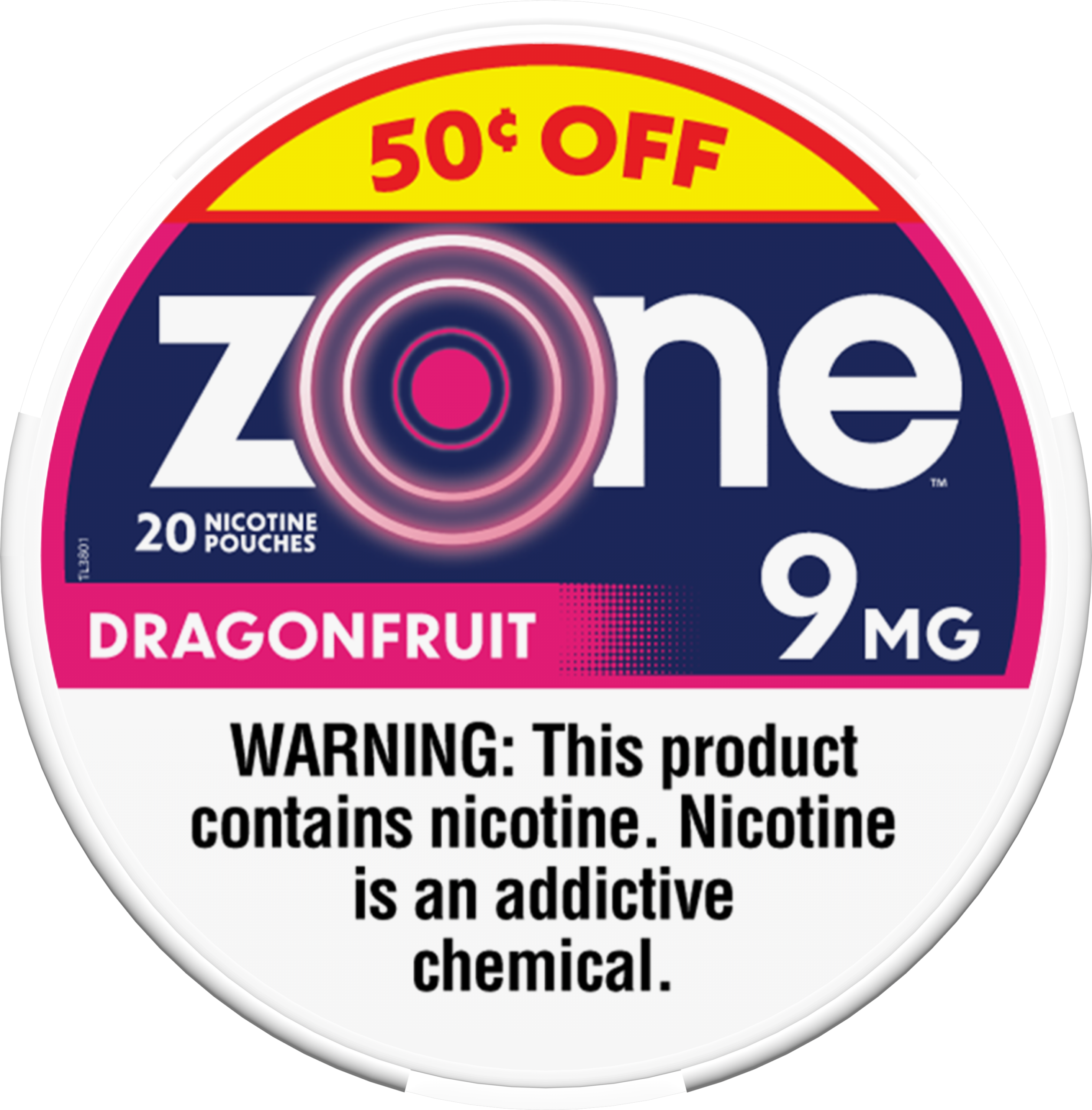 ZONE NICOTINE POUCH MINT 9MG 5/20CT - Martin & Snyder Product Sales
