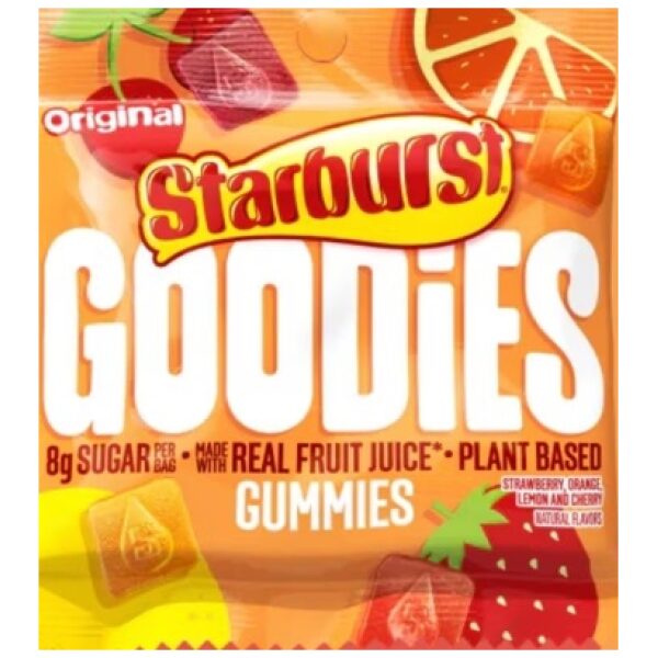 STARBURST GOODIES ORIGINAL 6/1.8OZ