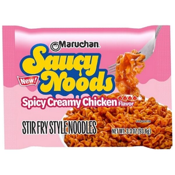 NISSIN 3OZ SAUCY NOODS SPICY CREAMY CHICKEN