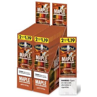 WHITE OWL $1.19 2PK MAPLE BOURBON 30CT