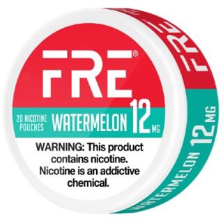 FRE NICOTINE POUCH WATERMELON 12MG 5/20CT