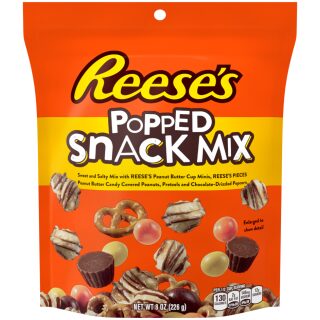 REESE POPPED SNACK MIX 3/8OZ