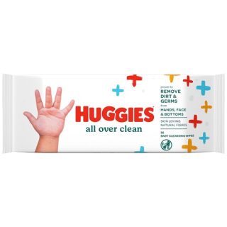 HUGGIES WIPES ALL OVER CLEAN 10/56CT