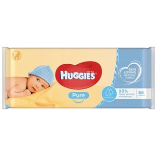HUGGIES WIPES ALL PURE 10/56CT