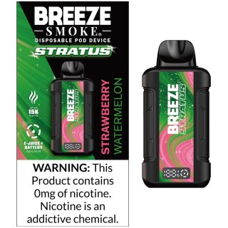 BREEZE 0MG STRATUS STRAWBERRY WATERMELON 5CT