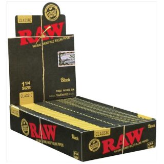 AW PAPERS BLACK 1 1/4 24CT