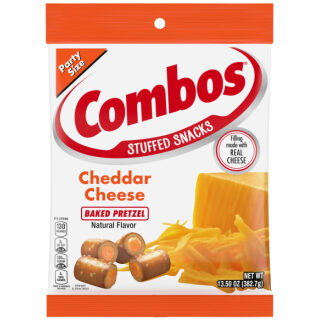 COMBOS 4CT EXTRA LARGE 13.5OZ BAG CHEDDAR PRETZEL