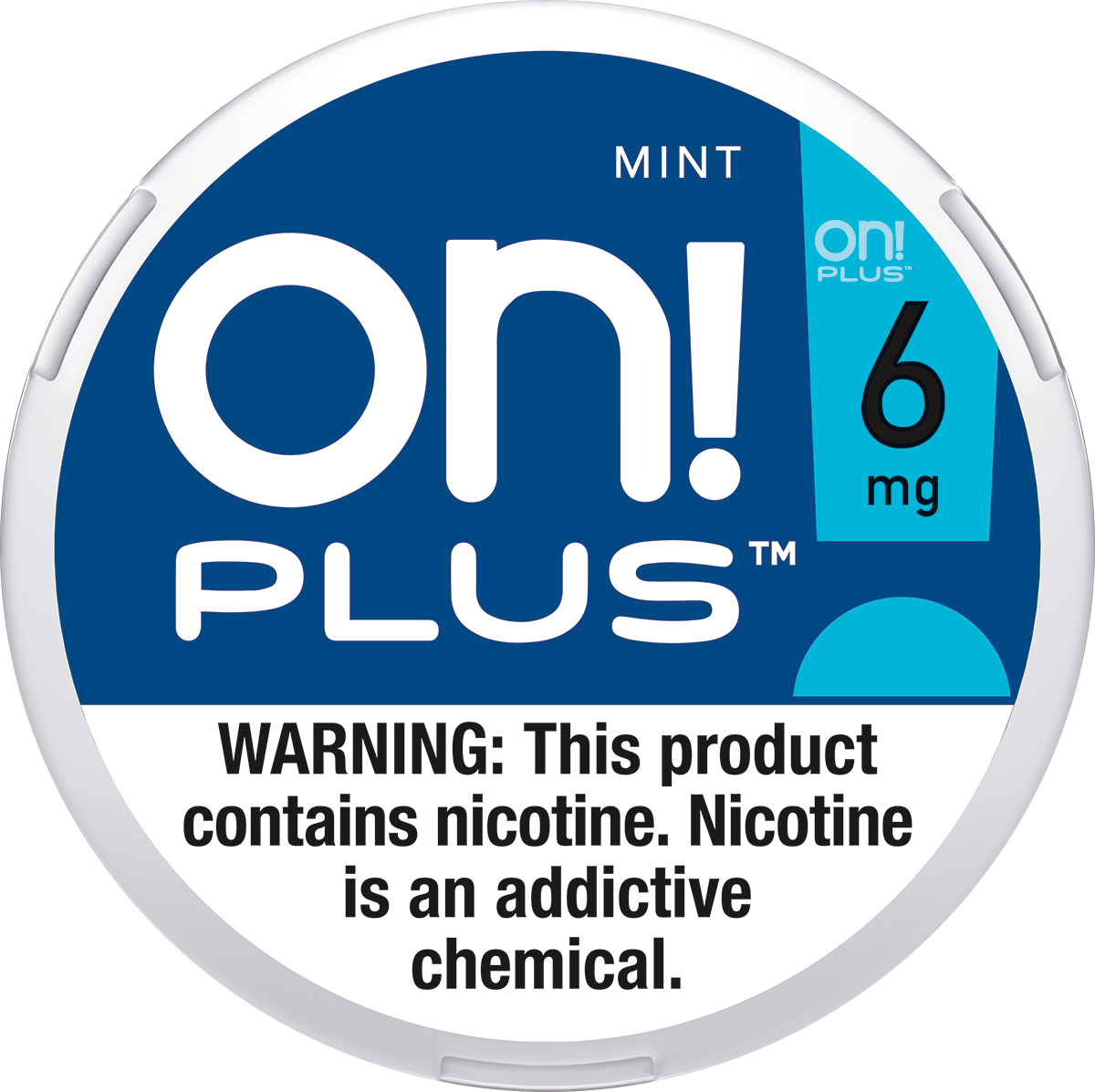 ON! PLUS POUCH MINT 6MG/5CT