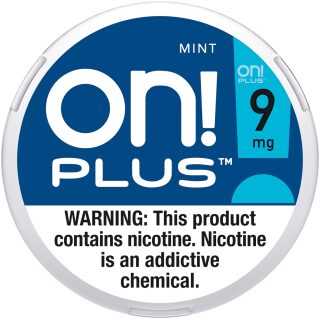ON! PLUS POUCH MINT 9MG/5CT