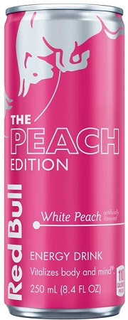 RED BULL * 8OZ SUMMER WHITE PEACH