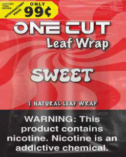 ONE CUT LEAF WRAP .99¢ SWEET 20CT