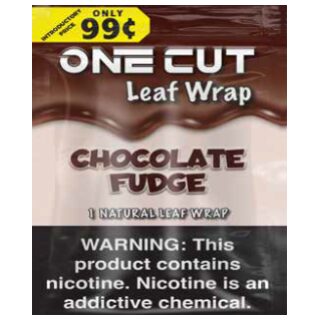ONE CUT LEAF WRAP .99Â¢ CHOCOLATE FUDGE 20CT