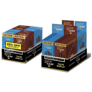 GAME LEAF 3/$2.19 25% OFF DISPLAY WHITE RUSSIAN/DARK