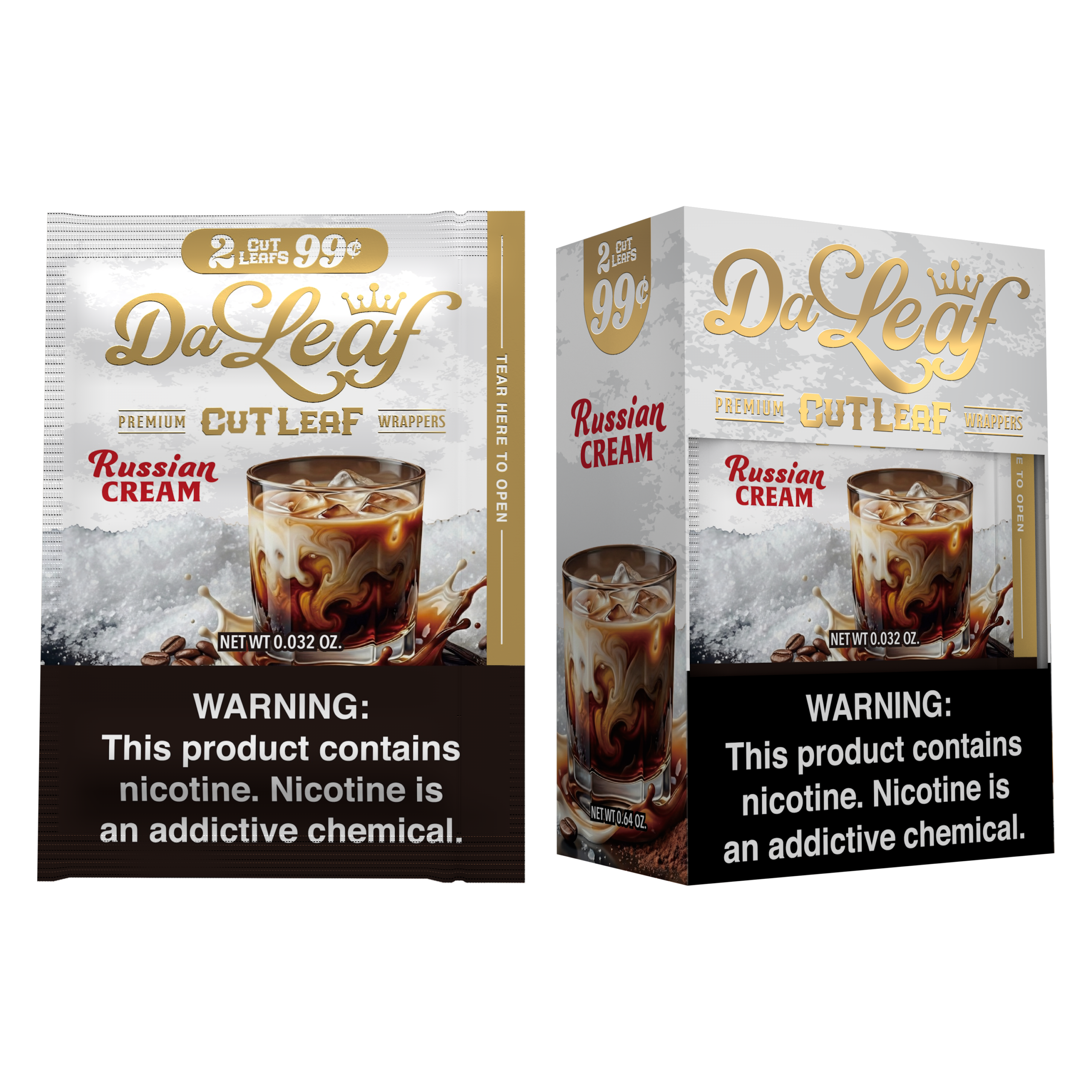 DA LEAF 2/99¢ RUSSIAN CREAM 20CT