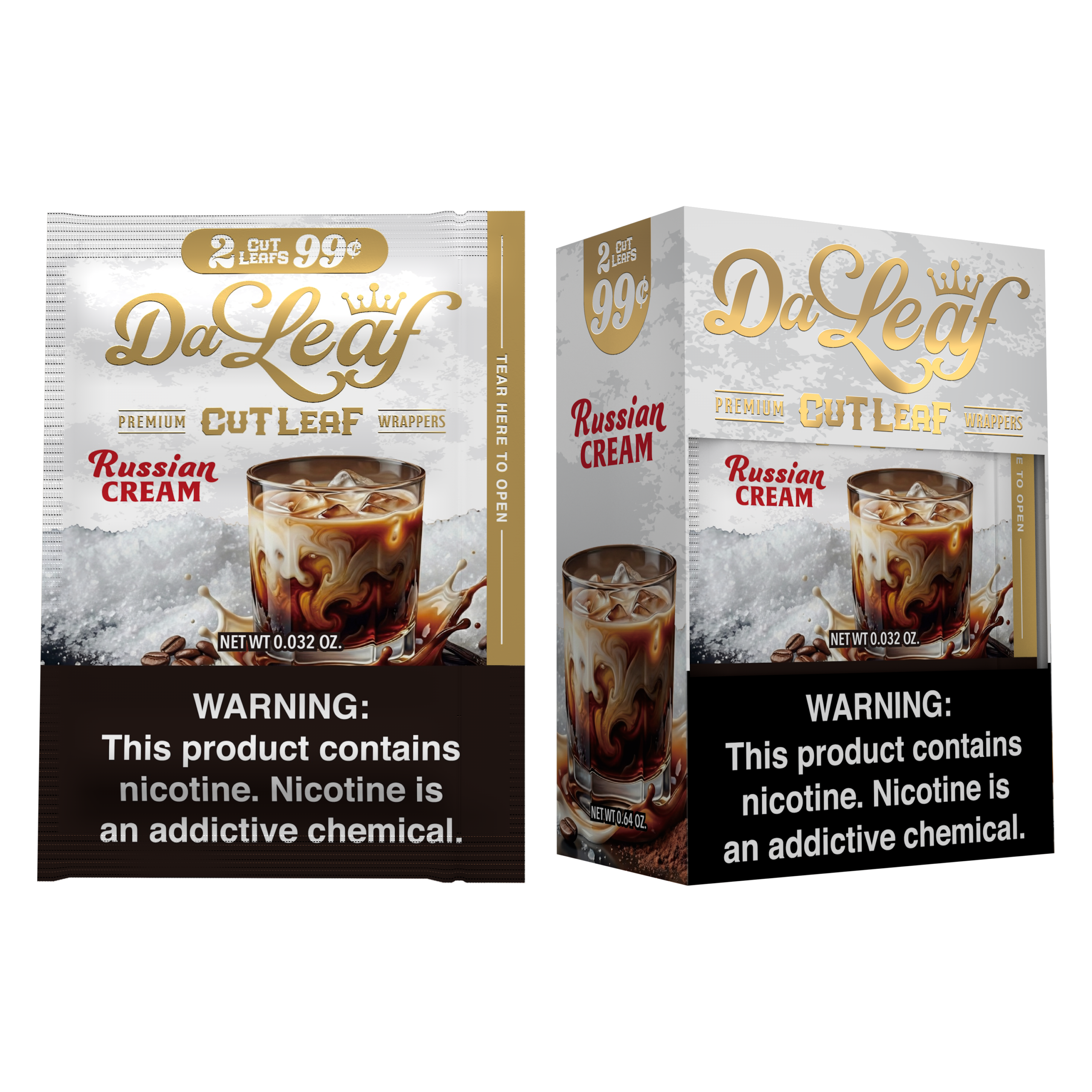DA LEAF 2/99Â¢ RUSSIAN CREAM 20CT - Martin & Snyder Product Sales