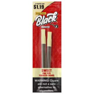 GOOD TIMES BLACK SMOOTH 2/$1.19 SWEET