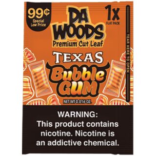 DA WOODS LEAF TEXAS BUBBLE GUM 20CT 99Â¢