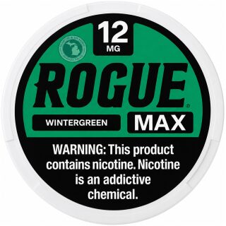 ROGUE MAX 12MG WINTERGREEN 5/20CT
